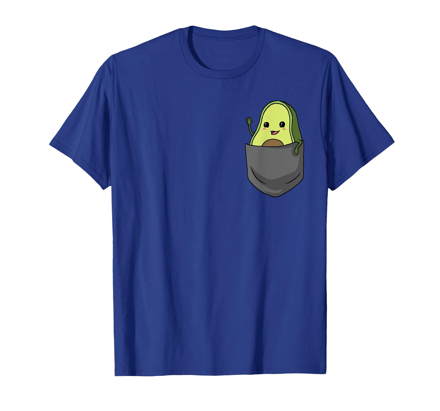 Avocado Pocket Funny Avocado in Pocket T-Shirt Small