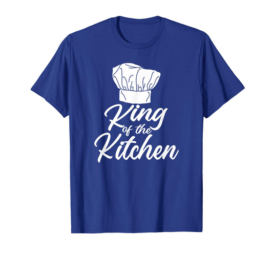Cooking, Men, King Of The Kitchen, Funny, Chef, Culinary T-Shirt