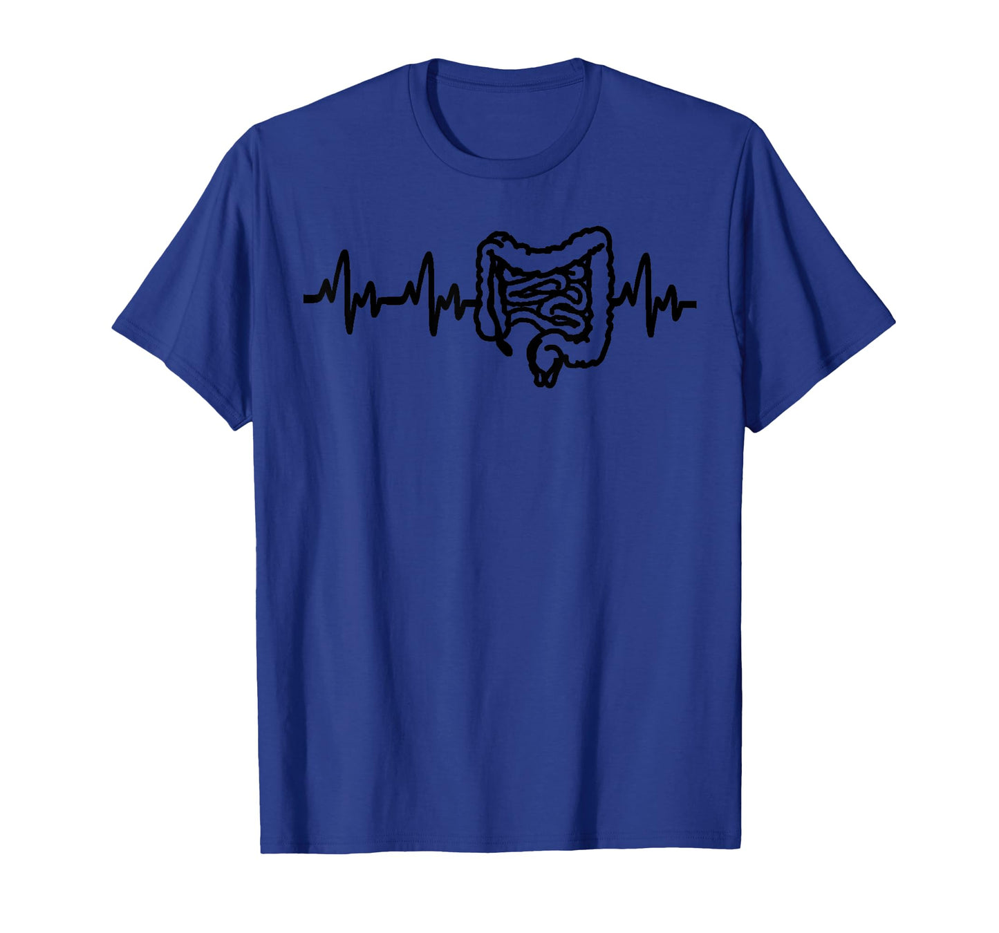 Colon GI Intestines Heartbeat Gastroenterology Gastro Nurse T-Shirt