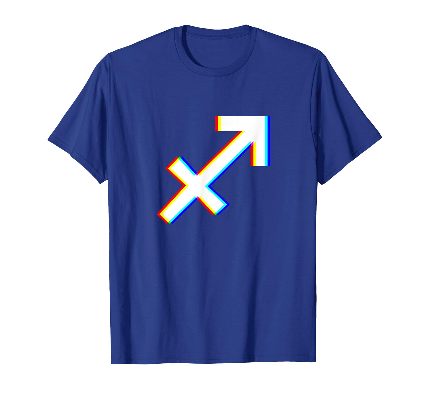 Sagittarius Zodiac Sign Vaporwave Rave EDM Techno Music Fan T-Shirt