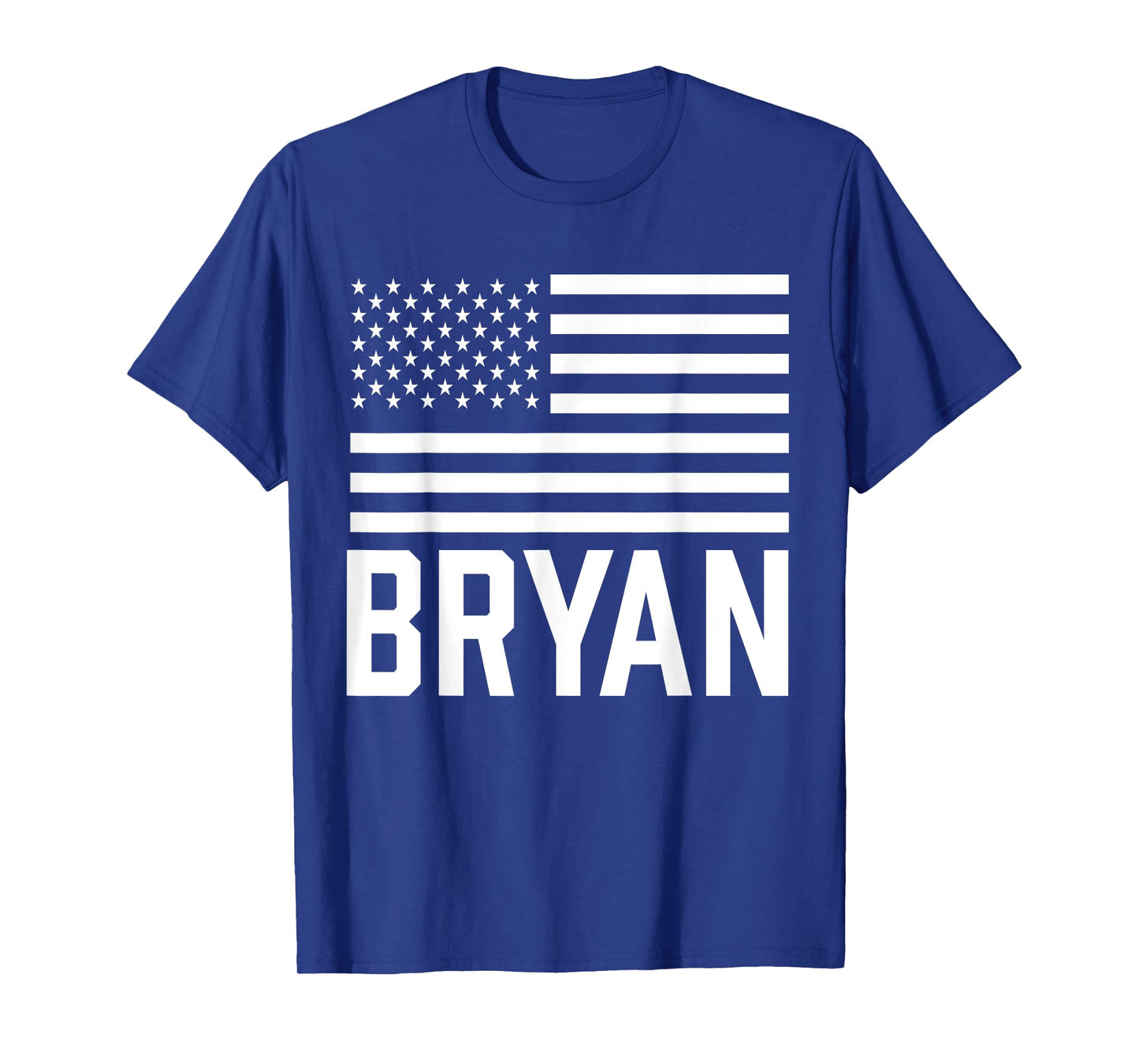 Bryan Personalized Usa Name Birthday Forename T-Shirt