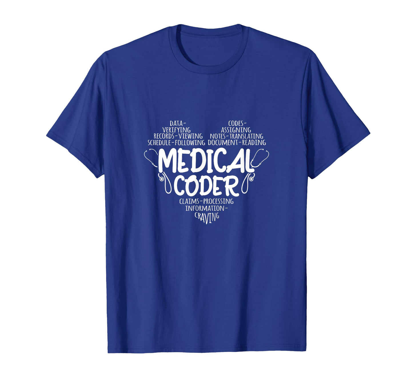 Coding Heart Medical Coder T-Shirt