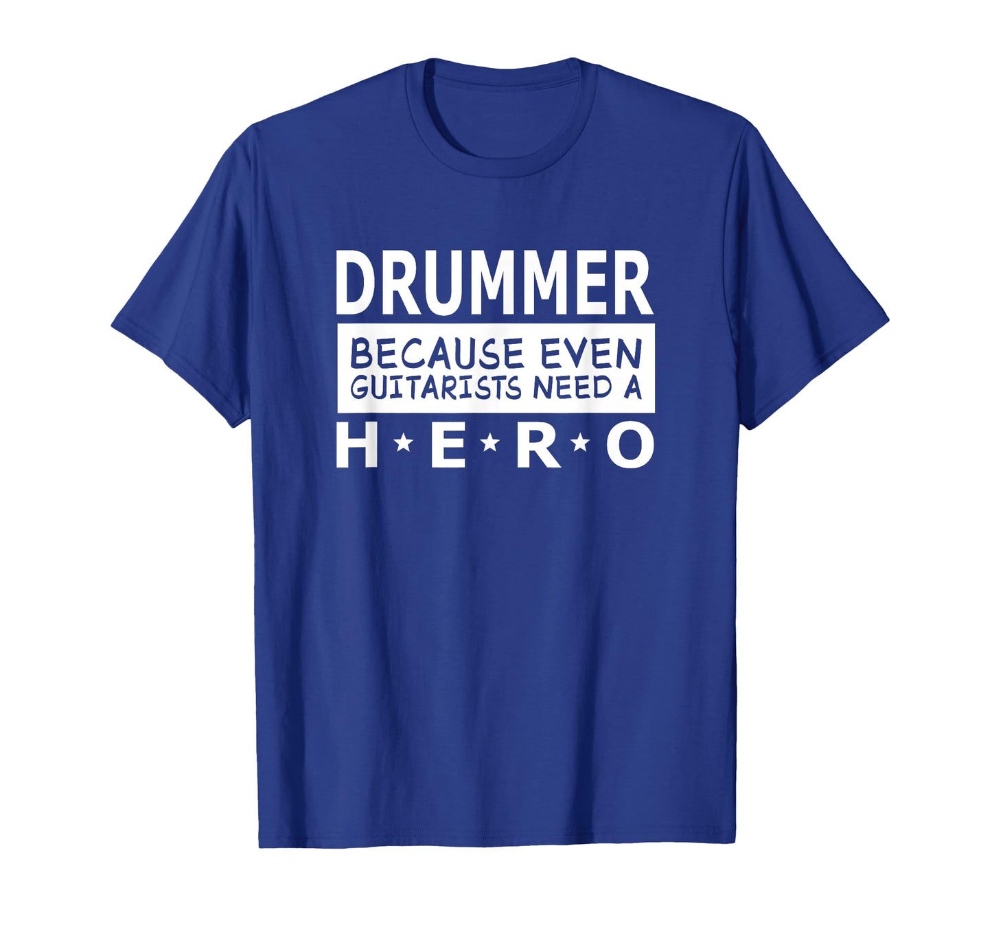 Funny Drummer Quotes I Guitarist Hero Drumset Drums T-Shirt