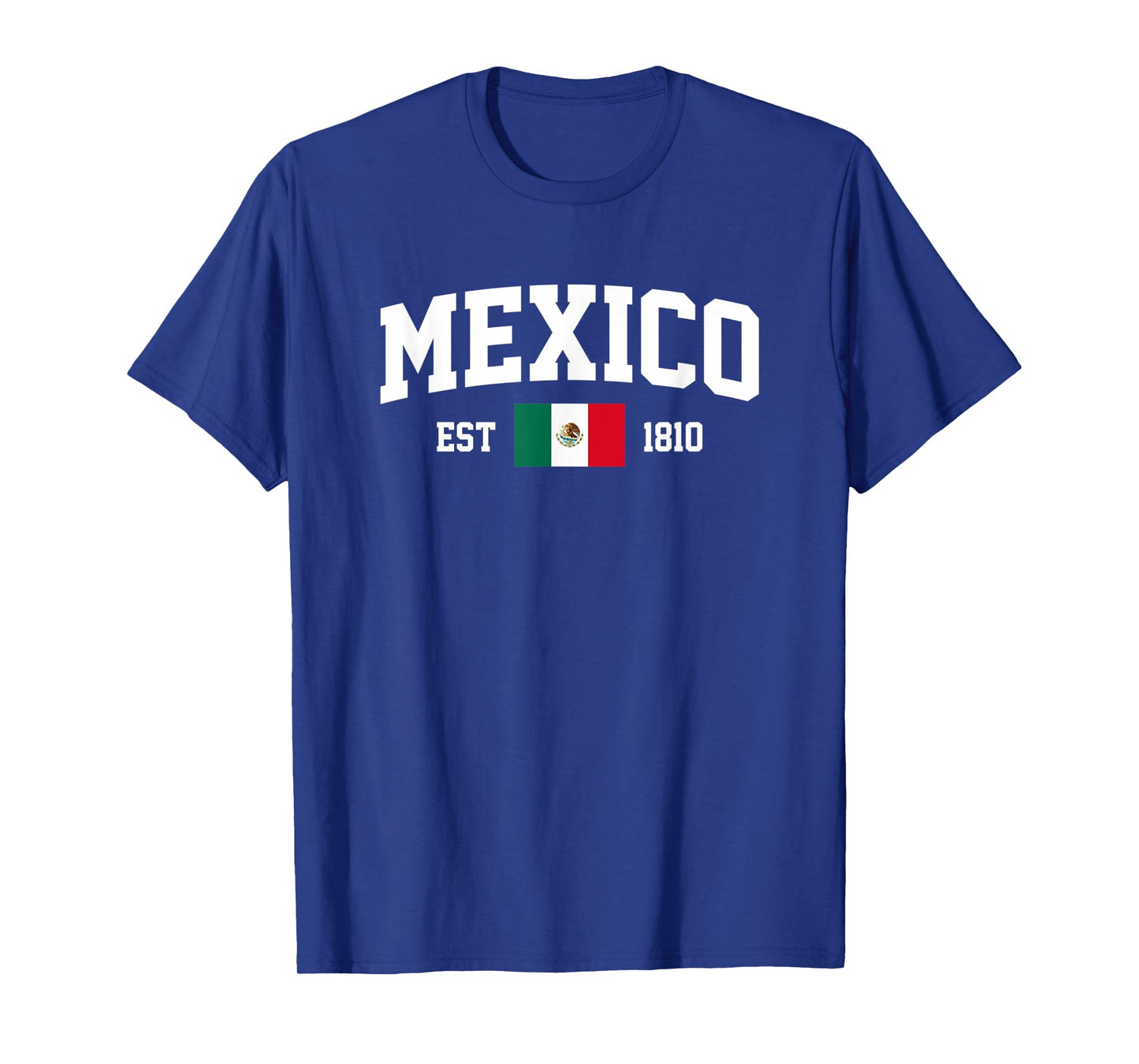 Mexico Flag Independence Est 16th September 1810 Mexican T-Shirt