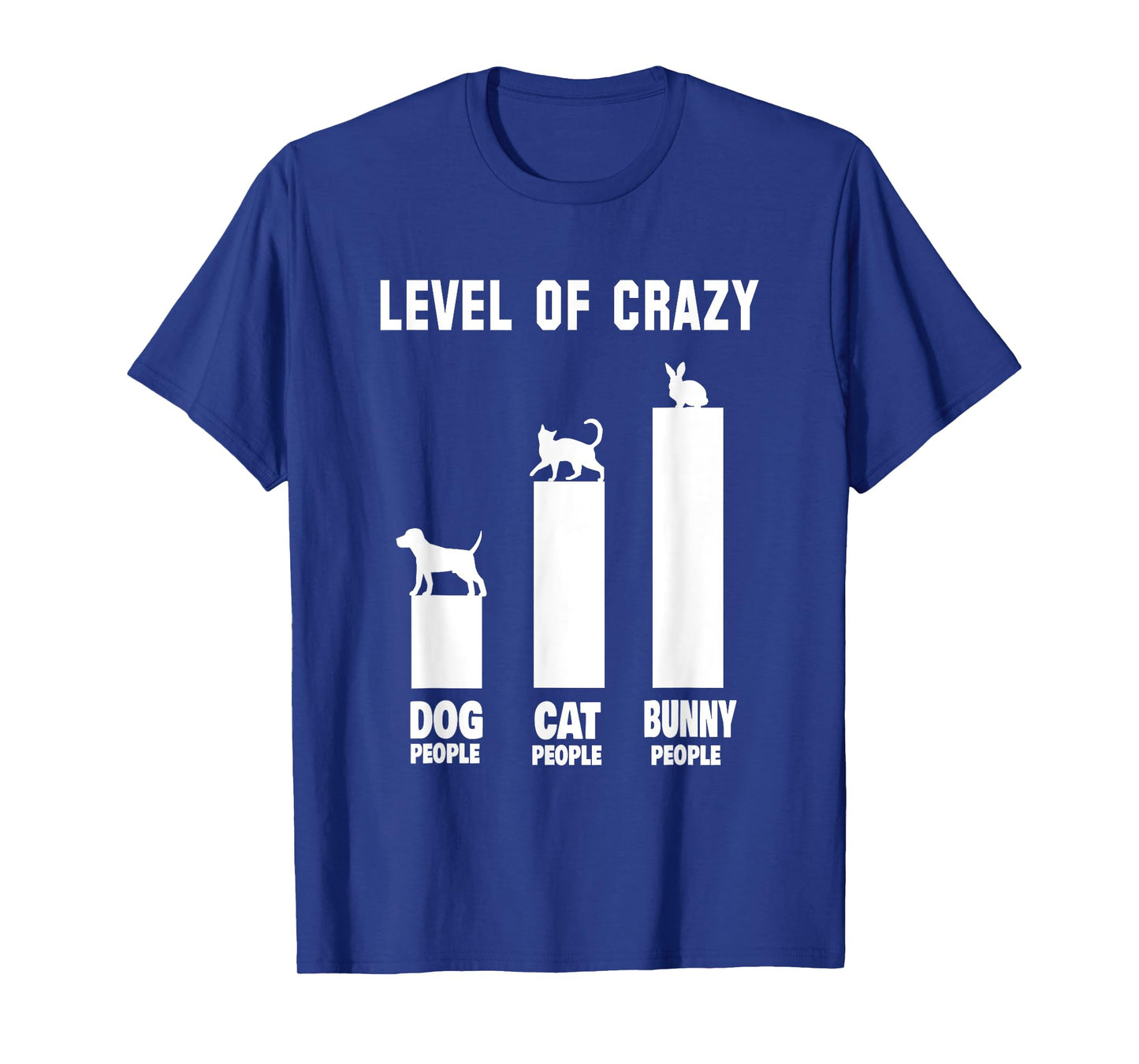 Bunny Outfit Rabbit Owners Level Of Crazy Bunny People T-Shirt