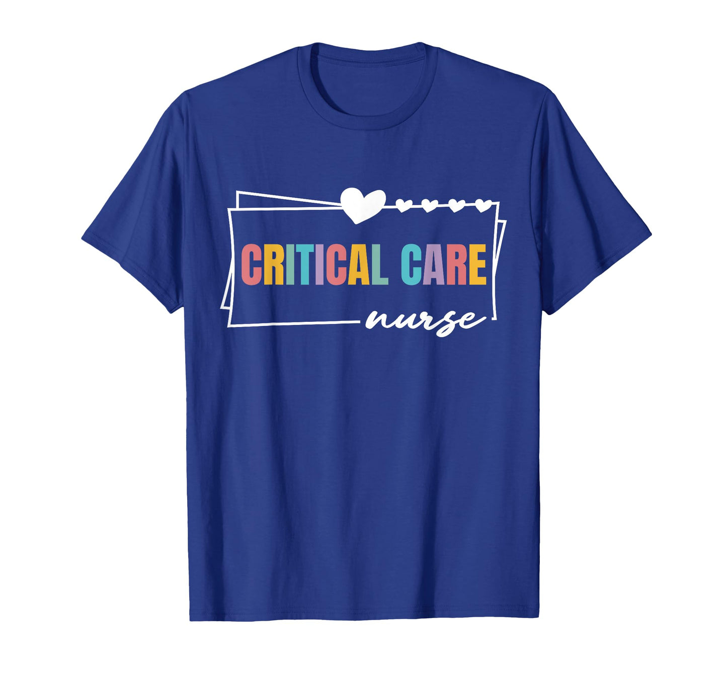 Critical Care Nurse Nursing Cute Women Critical Care Nurse T-Shirt