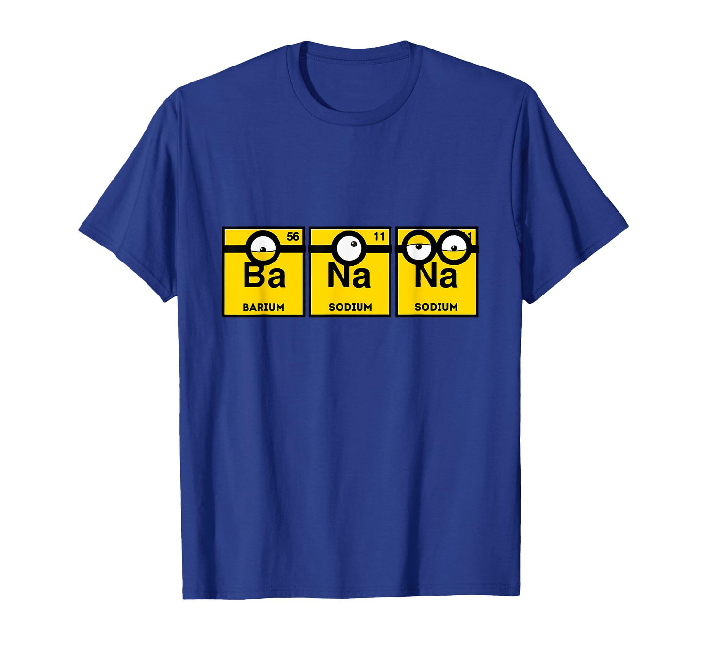 Yellow Banana Periodic Table T-Shirt T-Shirt