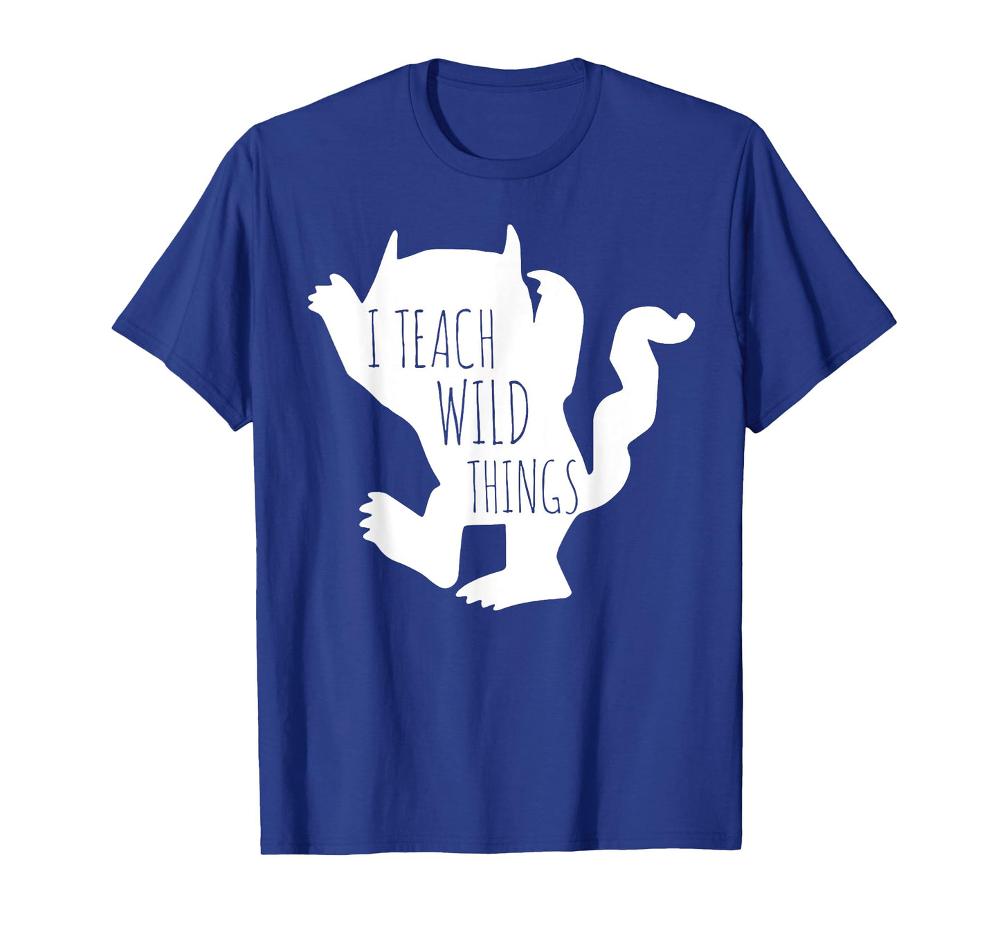 I Teach Wild Things Monster TShirt Funny Halloween Gifts T-Shirt