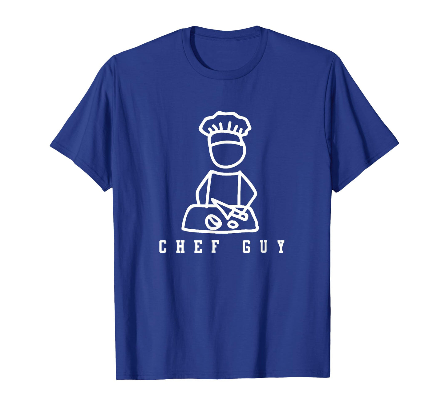 Chef Guy | Mens Chef Design Cooking T-Shirt