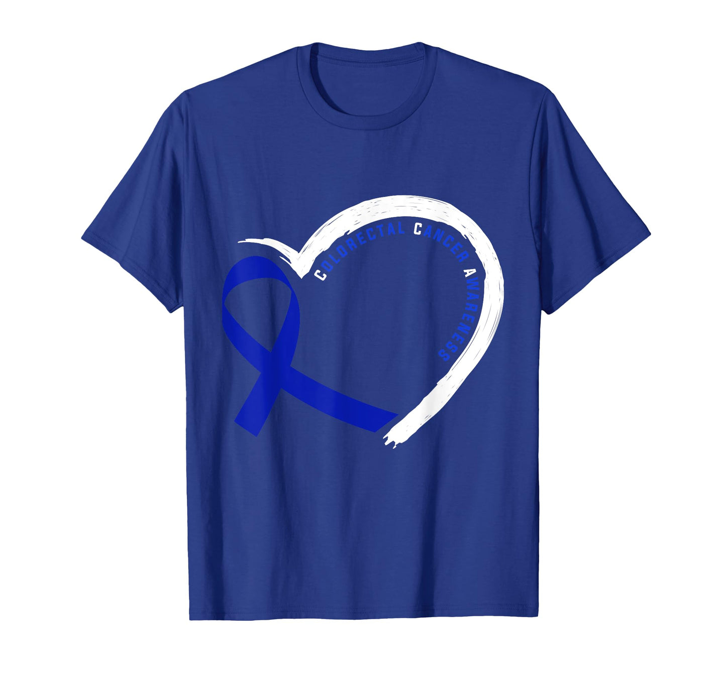 Colorectal Cancer Awareness Gift Idea Unisex-Adults Cancer Awareness T-Shirt Black Small Classic Fit Short Sleeve Crew Neck T-Shirt