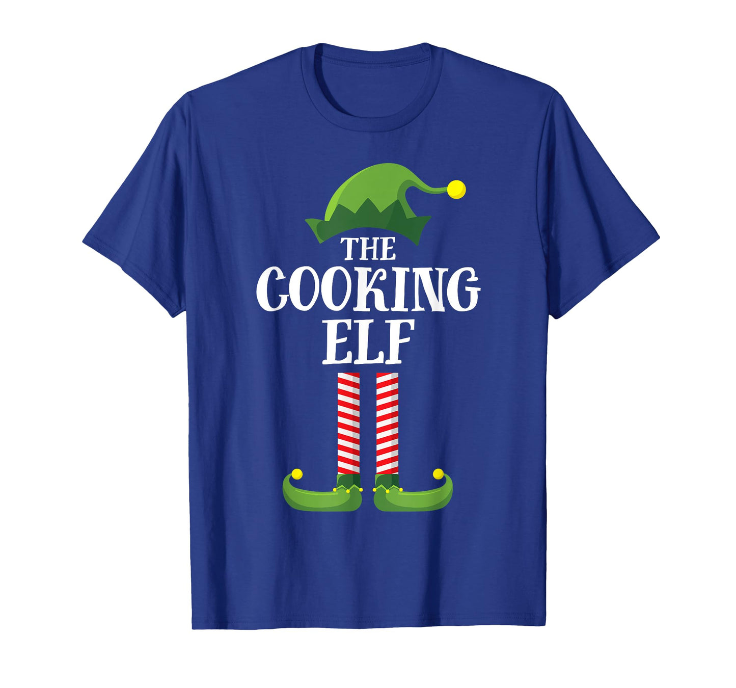 Cooking Elf Matching Family Group Christmas Party Pyjamas T-Shirt