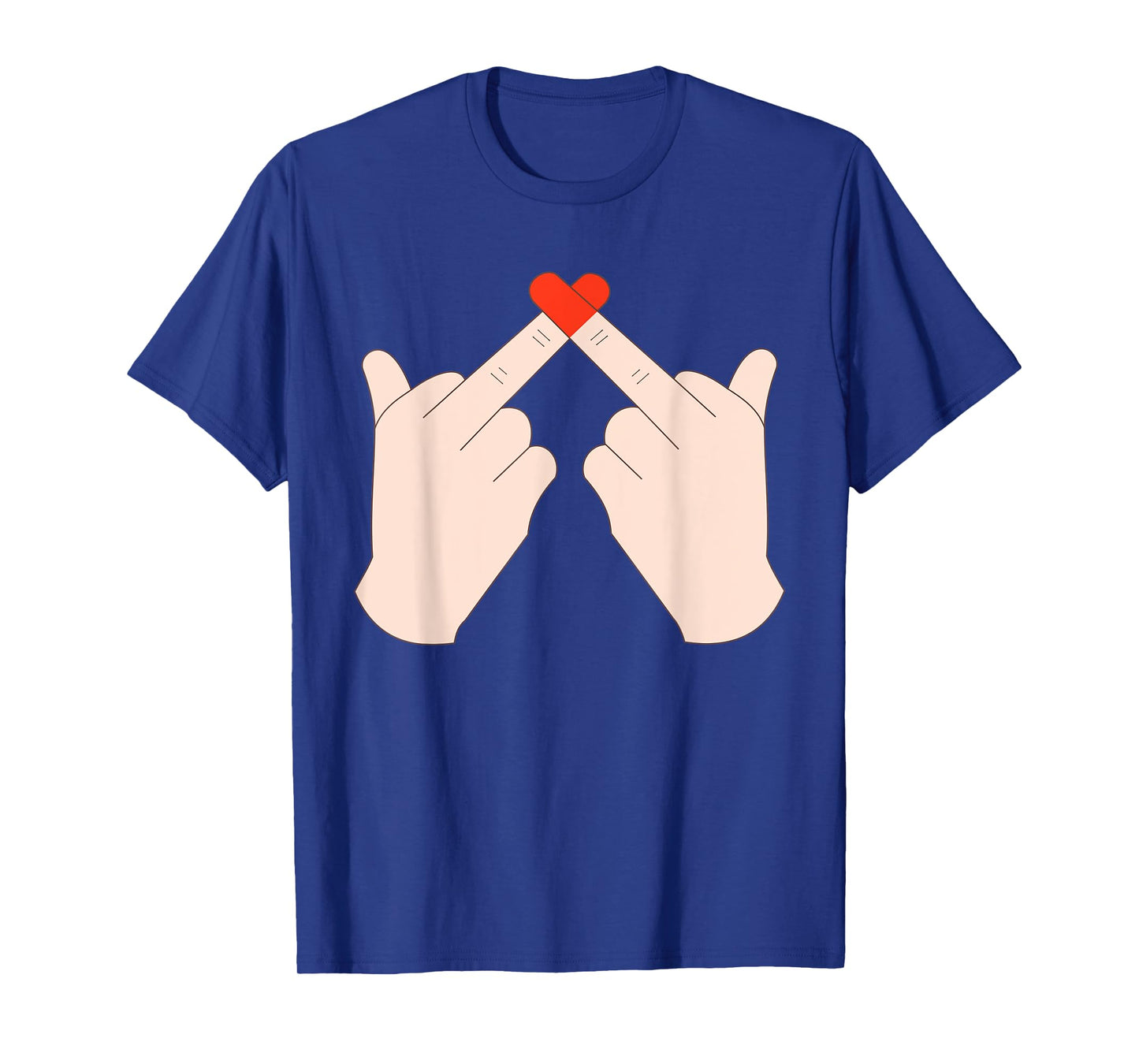 Middle finger with heart funny saying T-Shirt