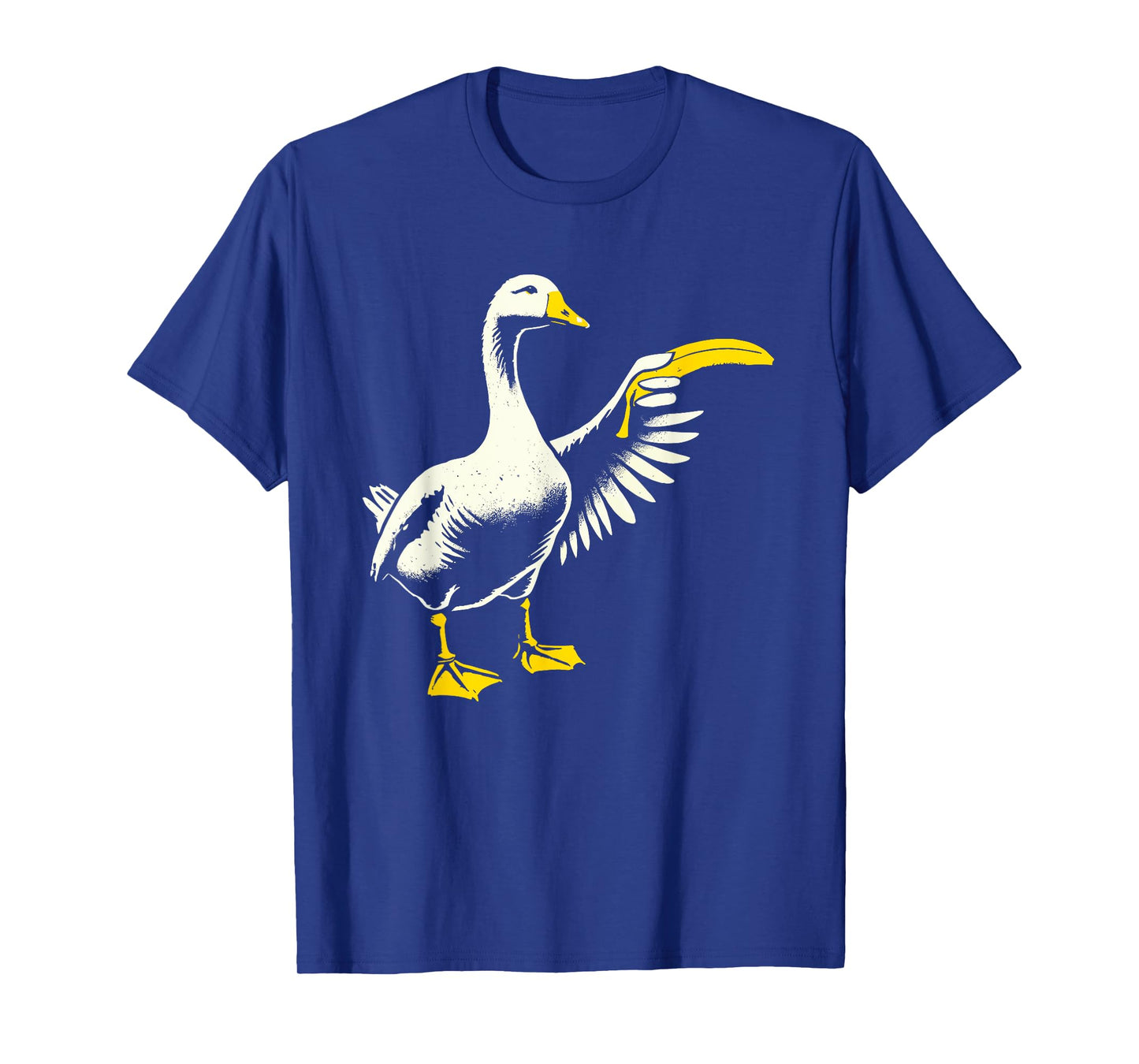 Silly Goose with Banana Meme Novelty Funny Goose T-Shirt