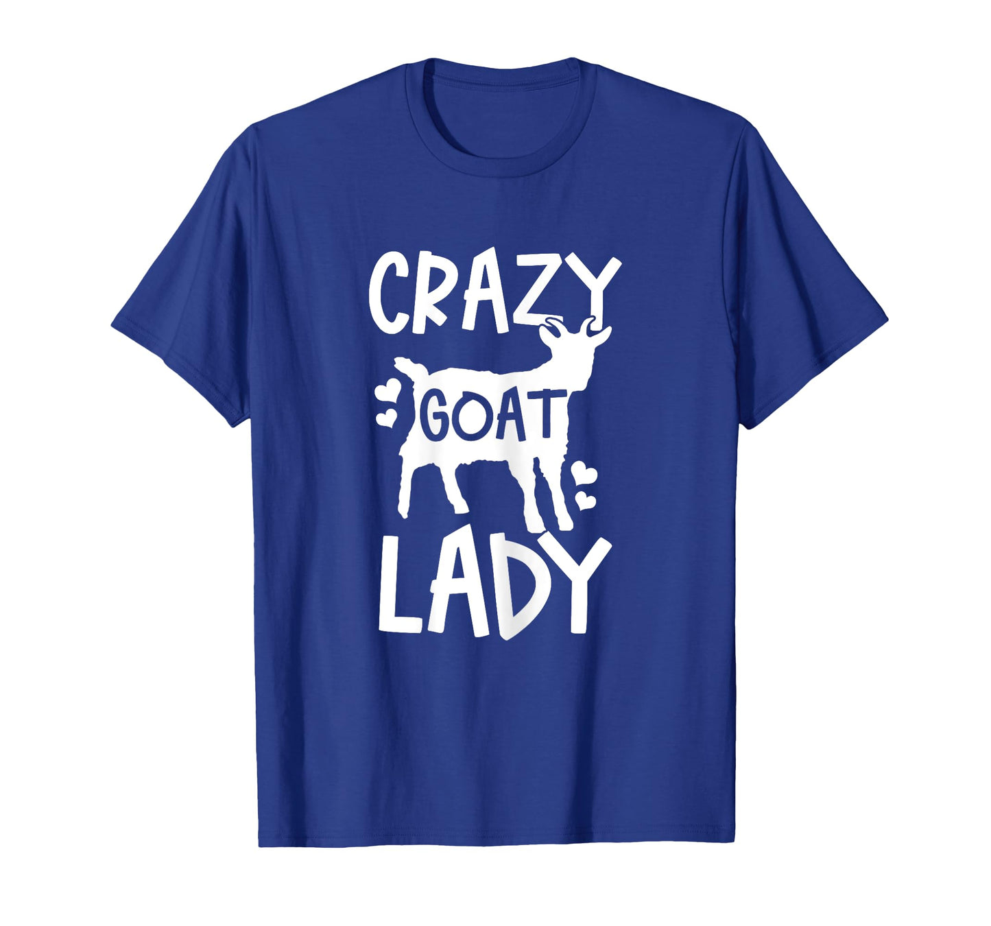 Crazy Goat Lady Funny Farmer Farm Animal Gift T-Shirt