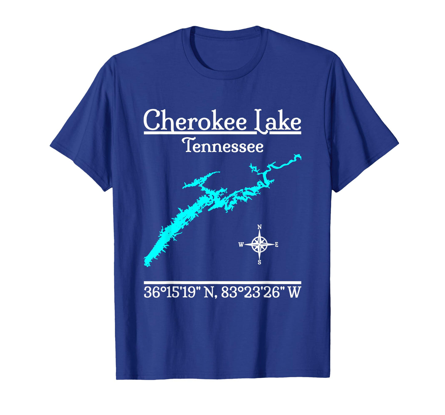 Cherokee Lake - Tennessee T-Shirt