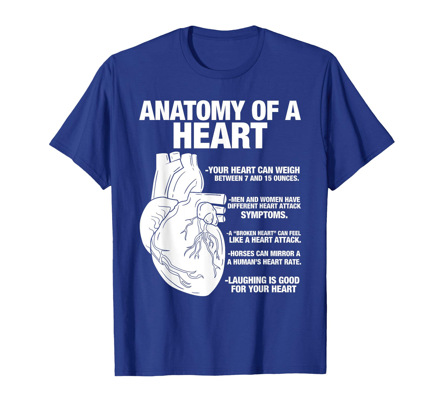 Anatomical Heart - Cool Cardiologist Design T-Shirt