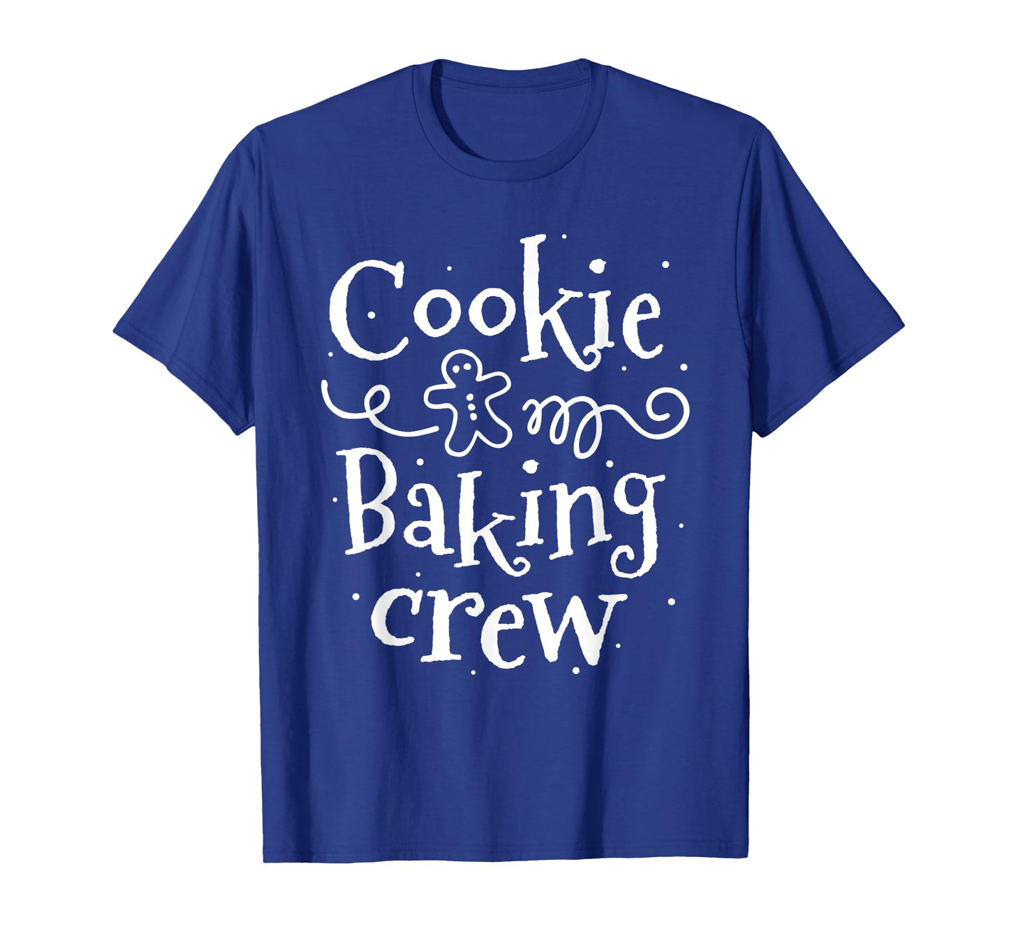 Cookie Baking Crew Christmas T-Shirt Family Kid Gingerbread T-Shirt