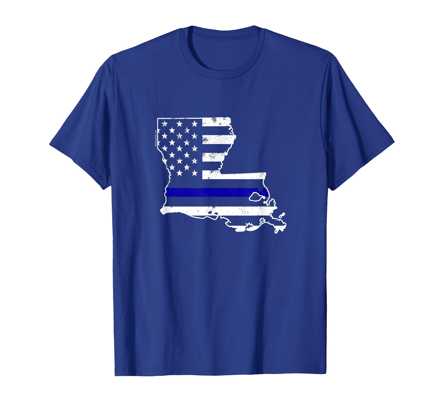 Louisiana Thin Blue Line Police T-Shirt T-Shirt