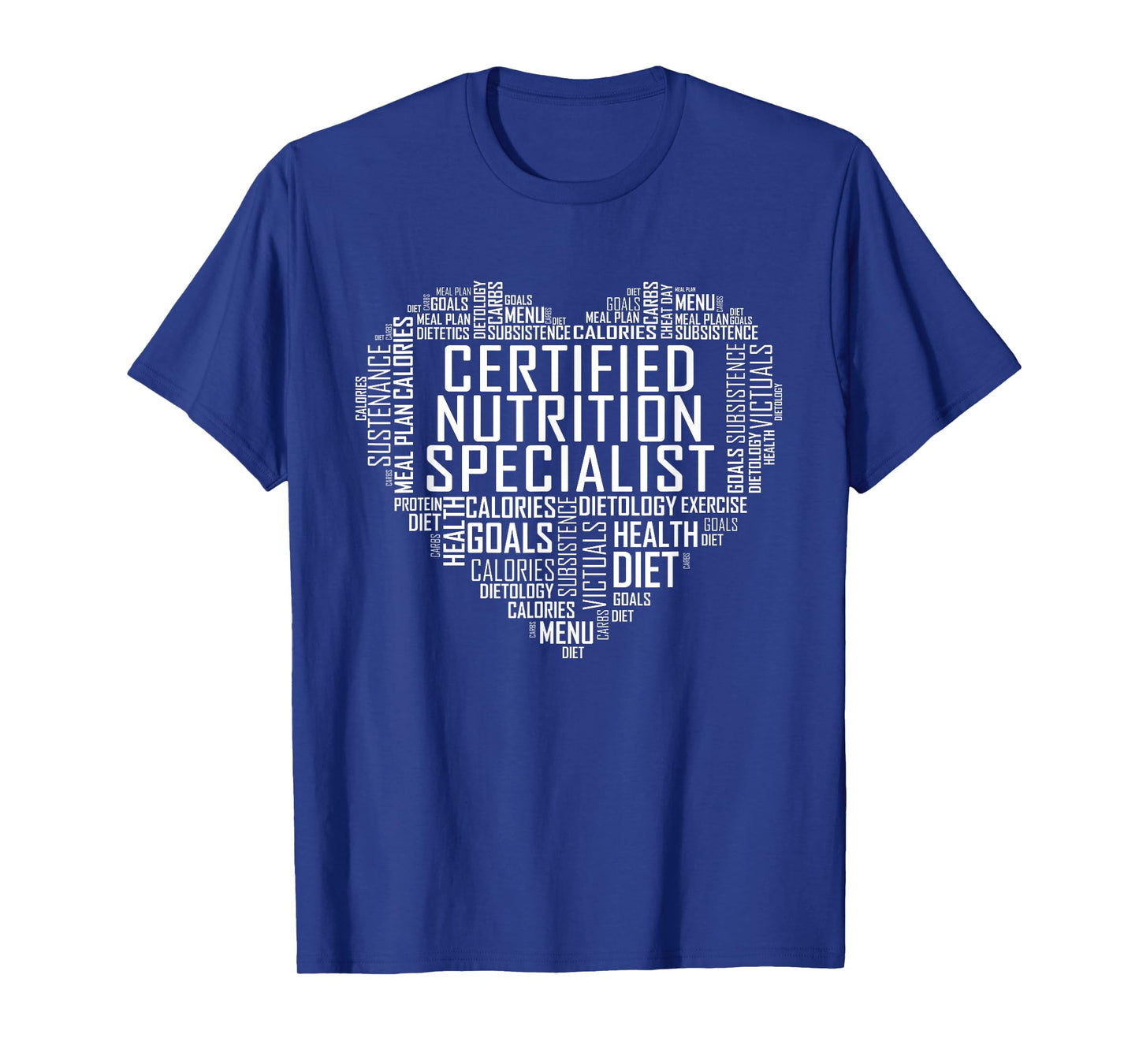 Certified Nutrition Specialist Heart Gift Graduation T-Shirt