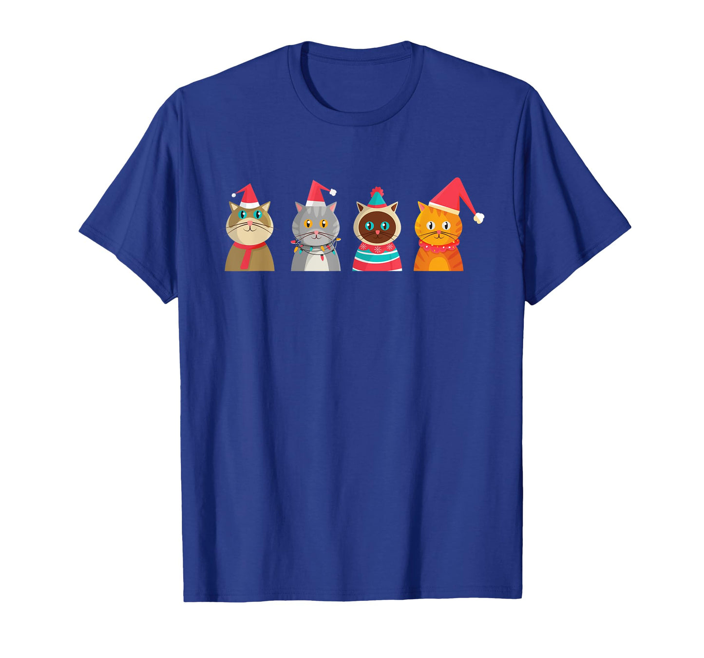 Funny cat Shirt - Christmas Cat t-Shirt T-Shirt