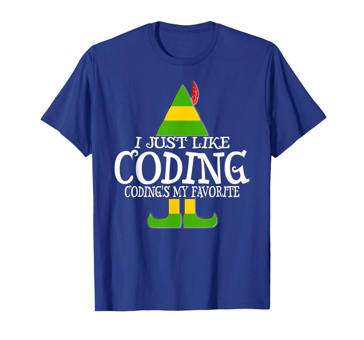 CODING ELF Christmas Computer Medical Coder Program T-Shirt