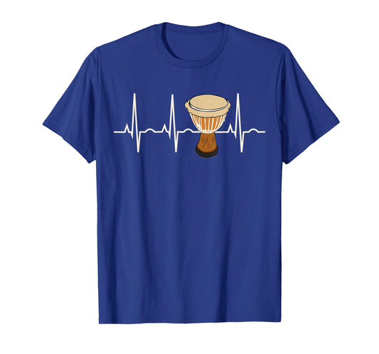 Drum Circle Shirt - Drummer Heartbeat Gift T-Shirt
