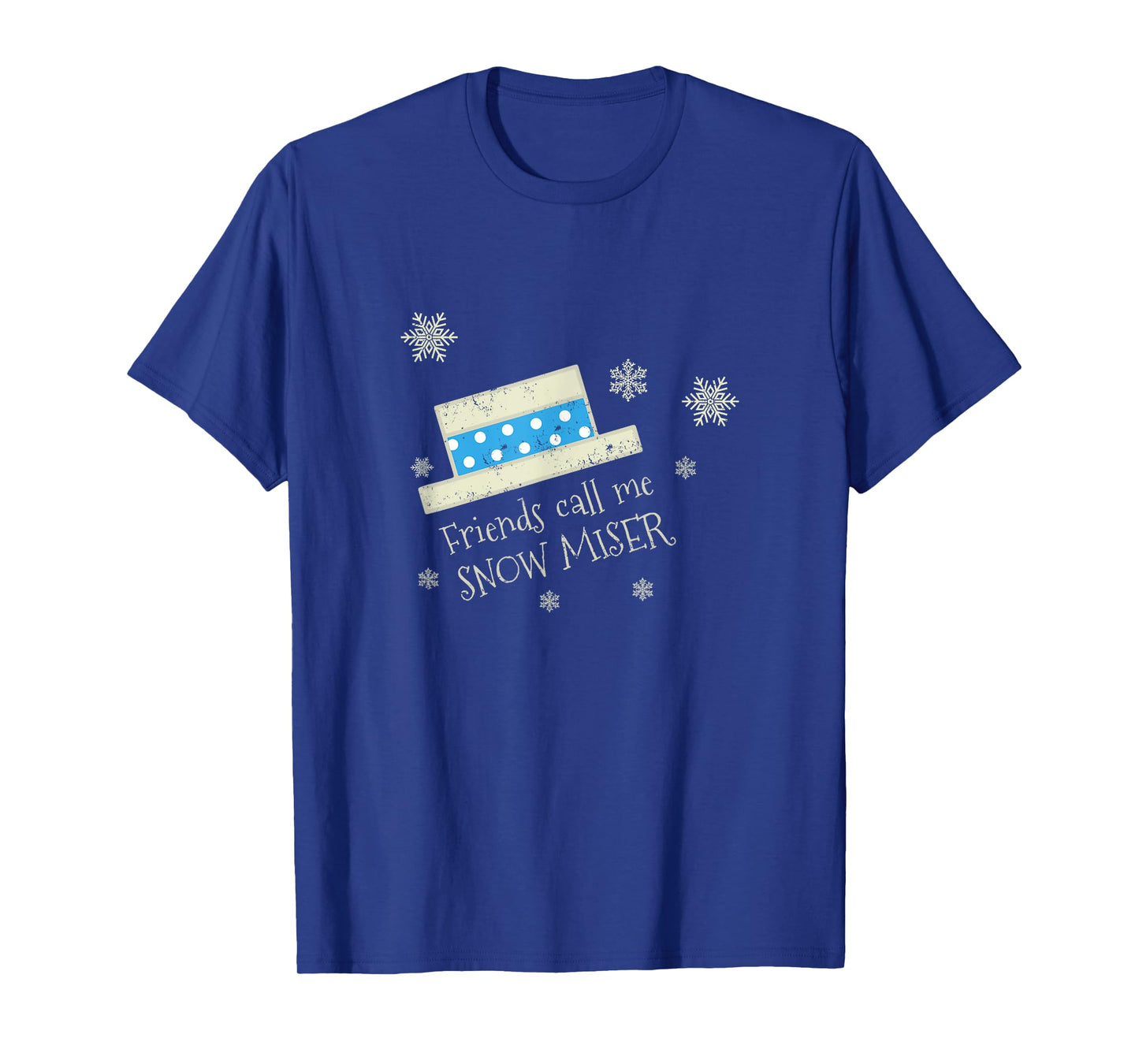 Friends Call me Snow Miser Funny Christmas Hat Shirt T-Shirt