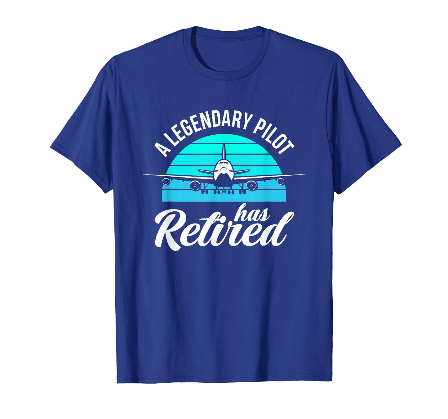 A Legendary Pilot Has Retired Funny Pilot Retirement T-Shirt