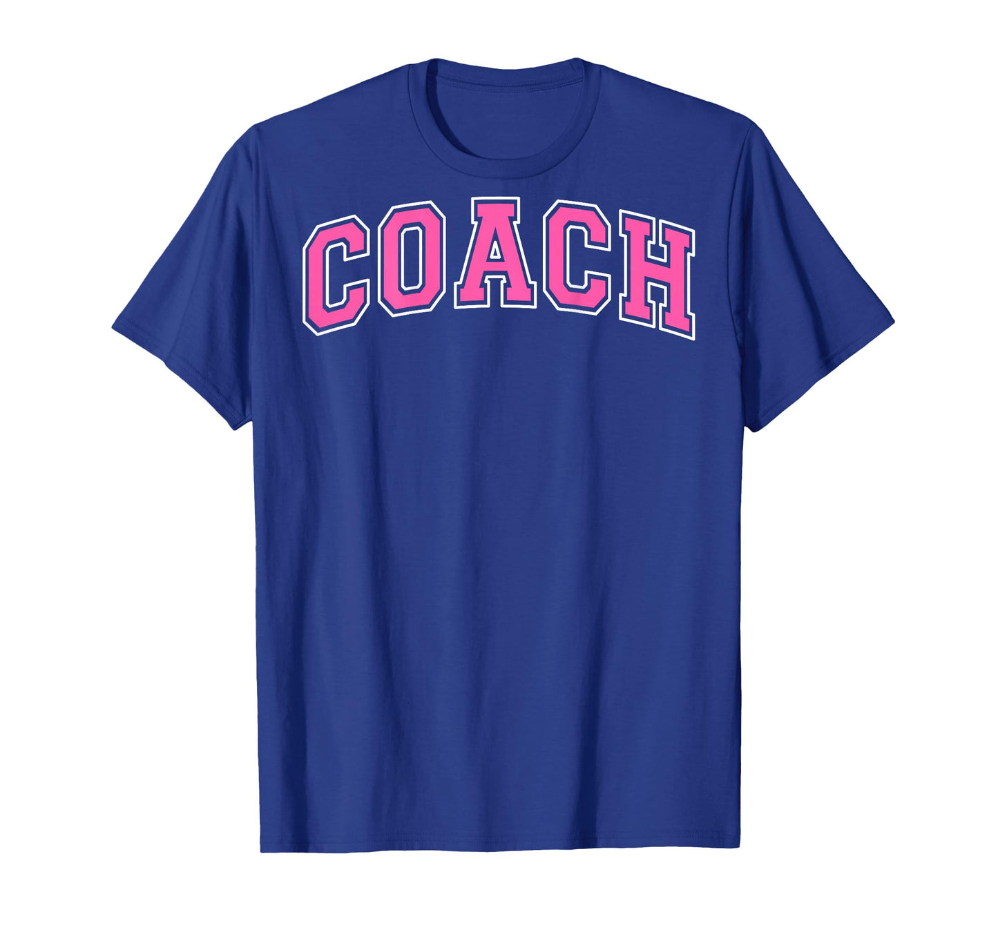 Coach Sports Trainer Vintage Pink White on the back T-Shirt