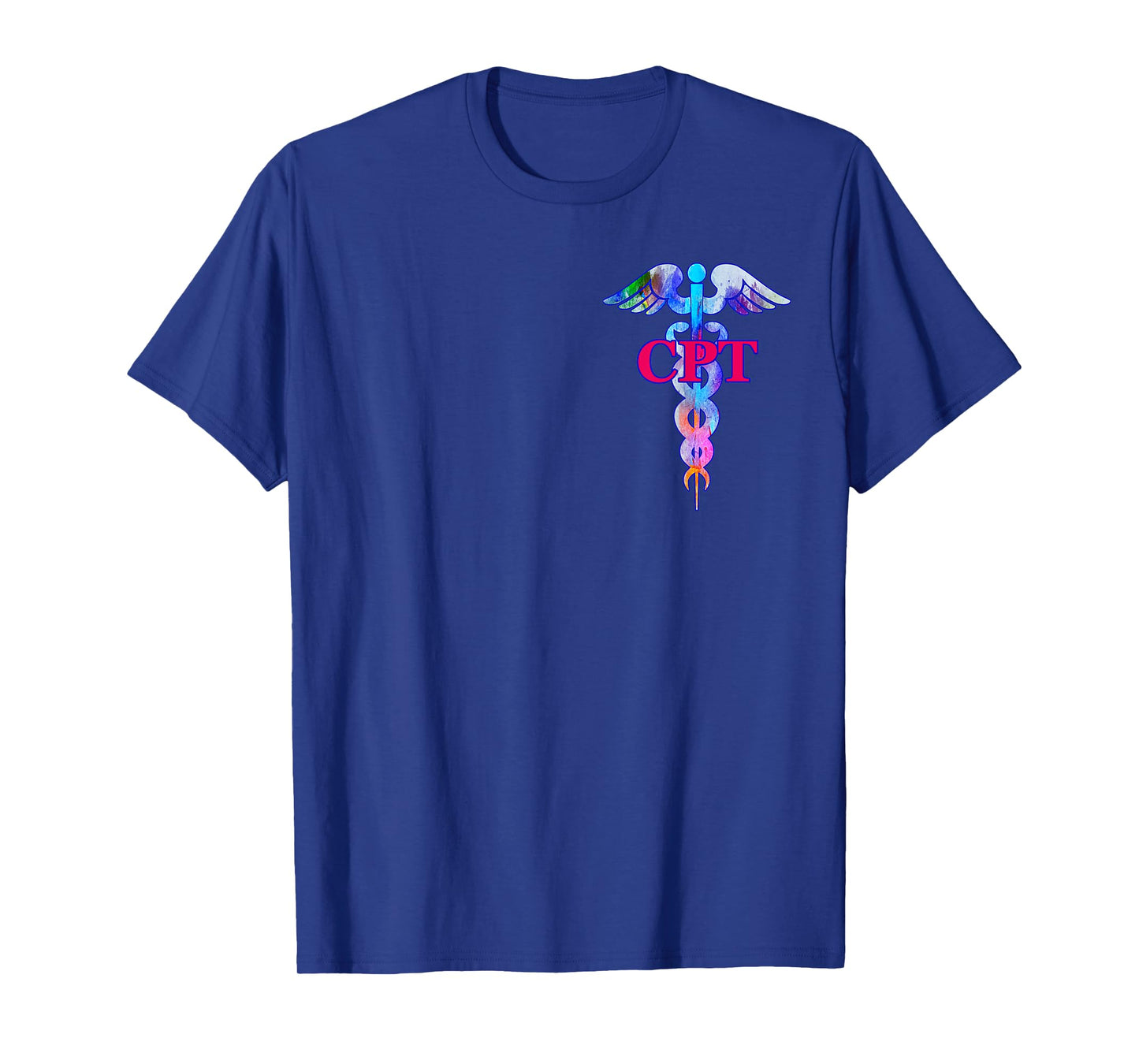 Certified Phlebotomy Technician CPT Caduceus Medical Symbol T-Shirt