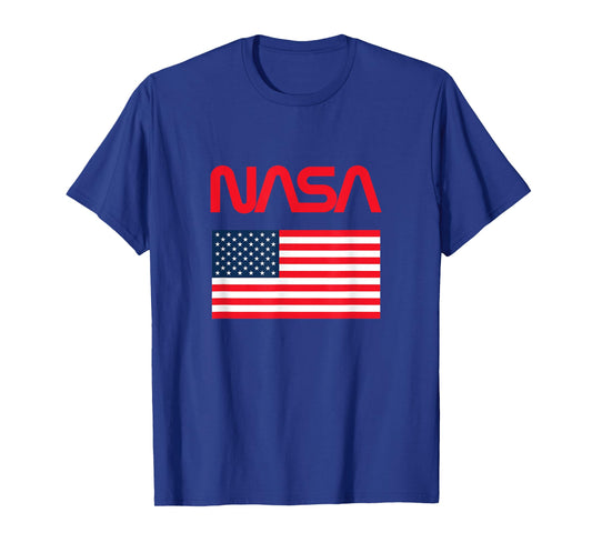 NASA USA Flag T-Shirt