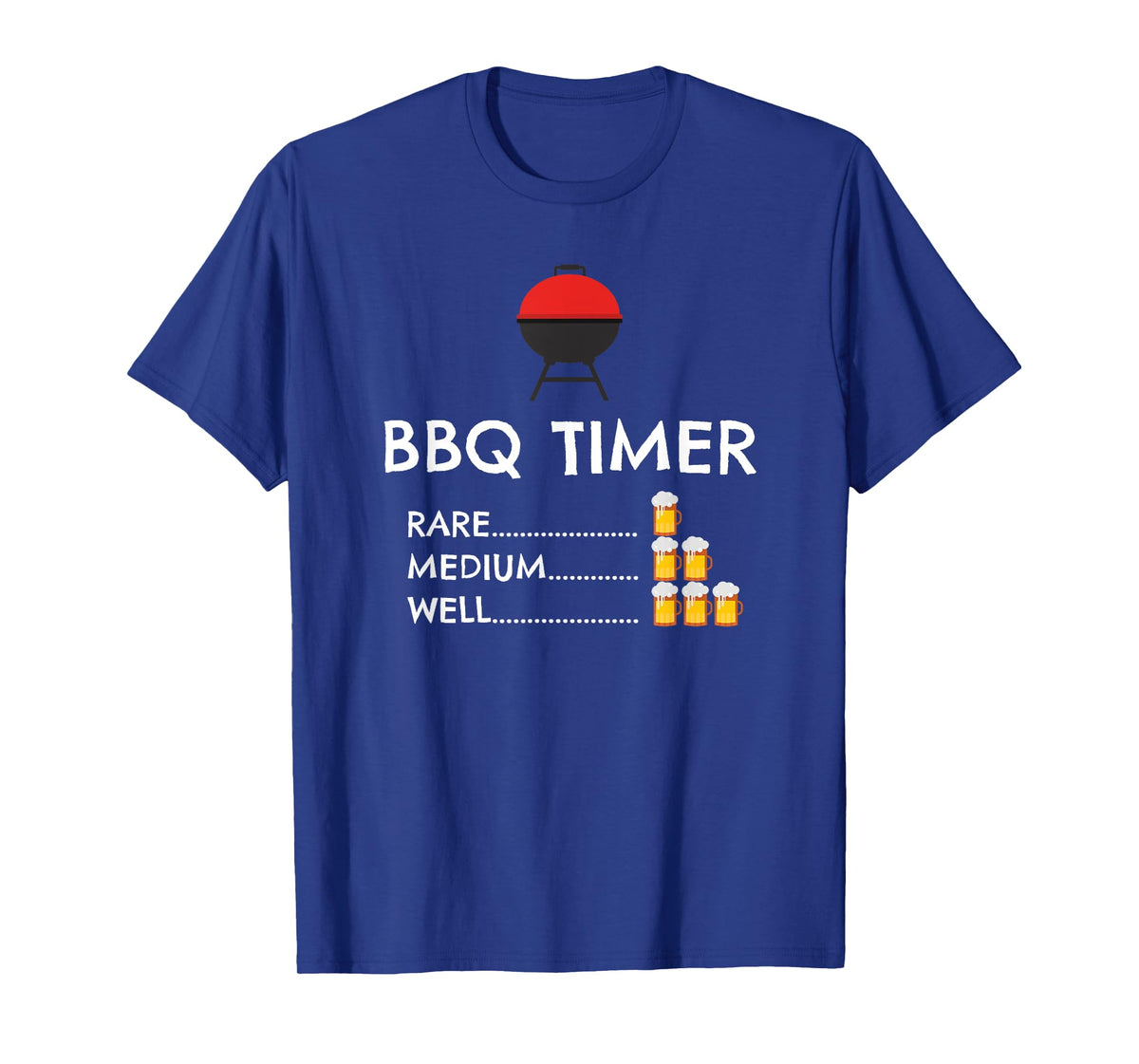 BBQ Timer Barbecue Shirt Funny Grill Grilling Gift T-Shirt