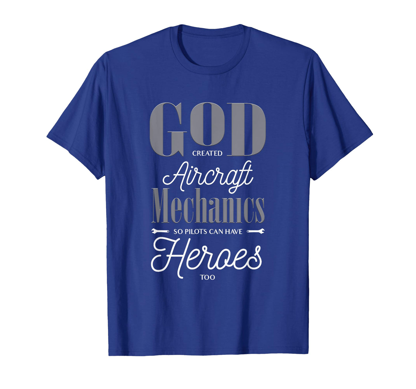 Aircraft Mechanic Shirt | God Made Aircraft Mechanics Gifts