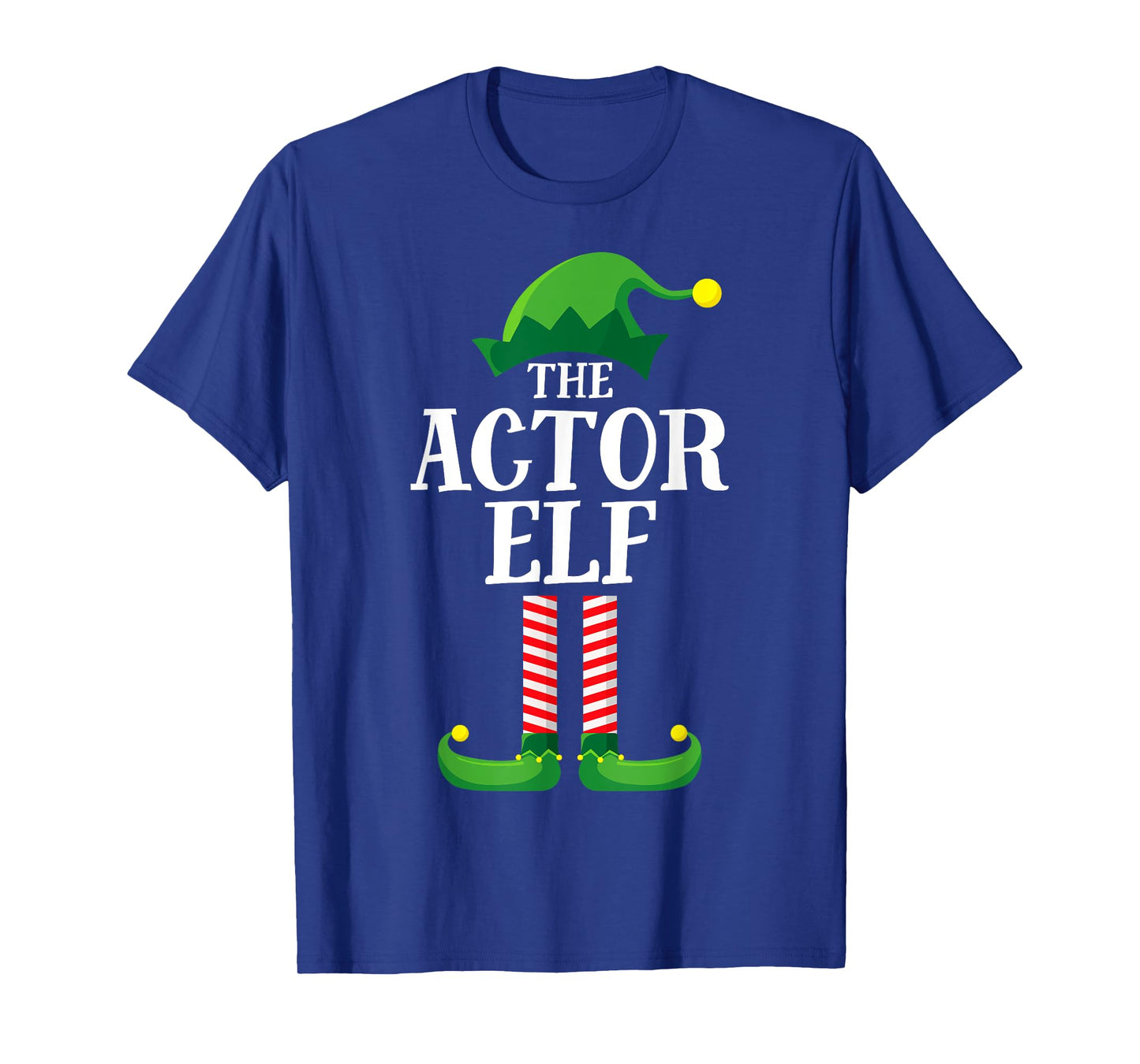 Actor Elf Matching Family Group Christmas Party Pyjamas T-Shirt