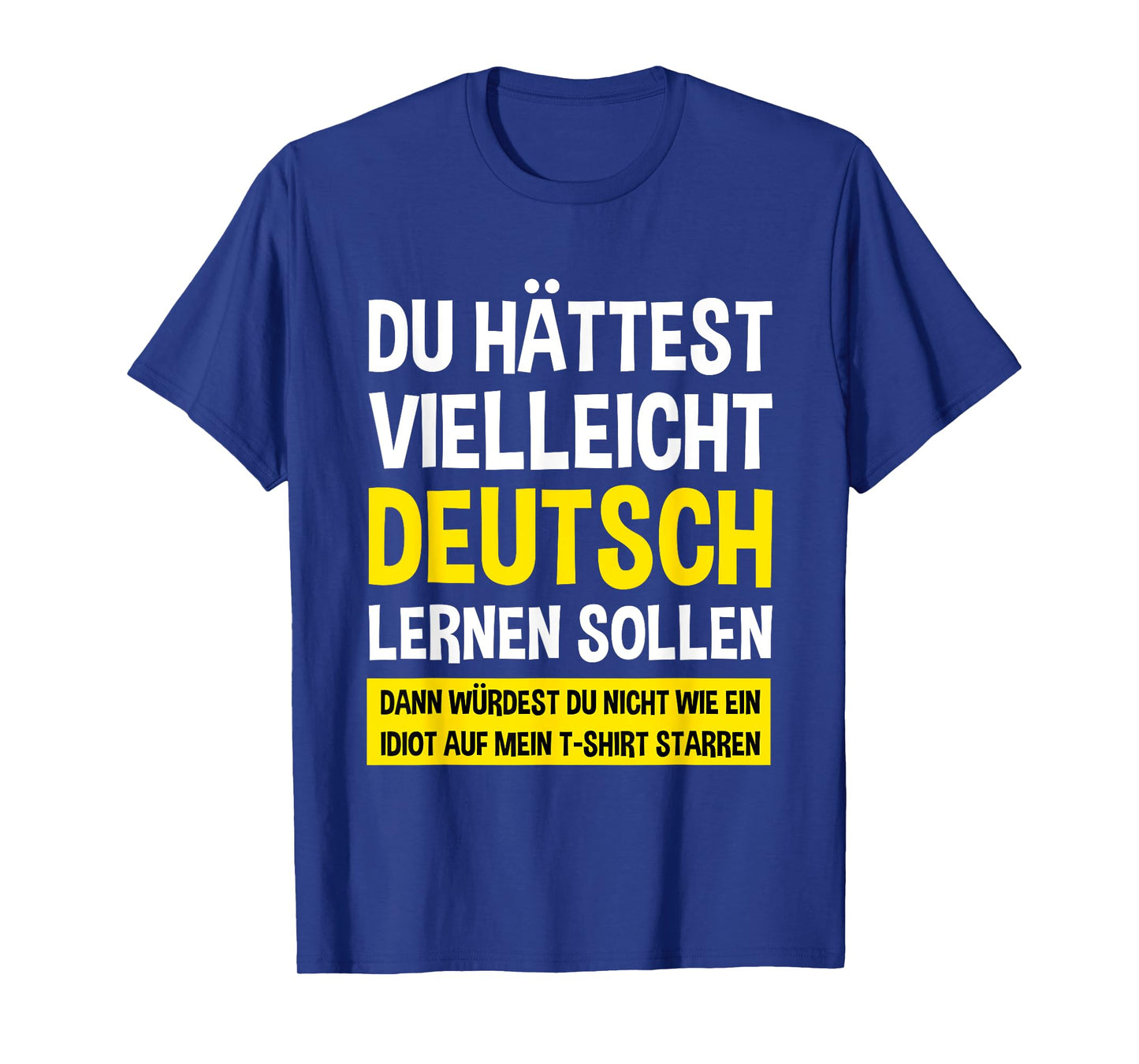 Learn German Speaker - Funny Germany Flag German-American T-Shirt