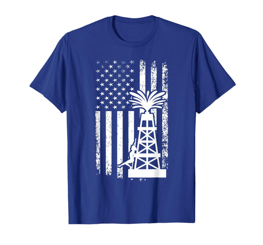 Oilfield Trash Funny Oil Rig Worker T-Shirt