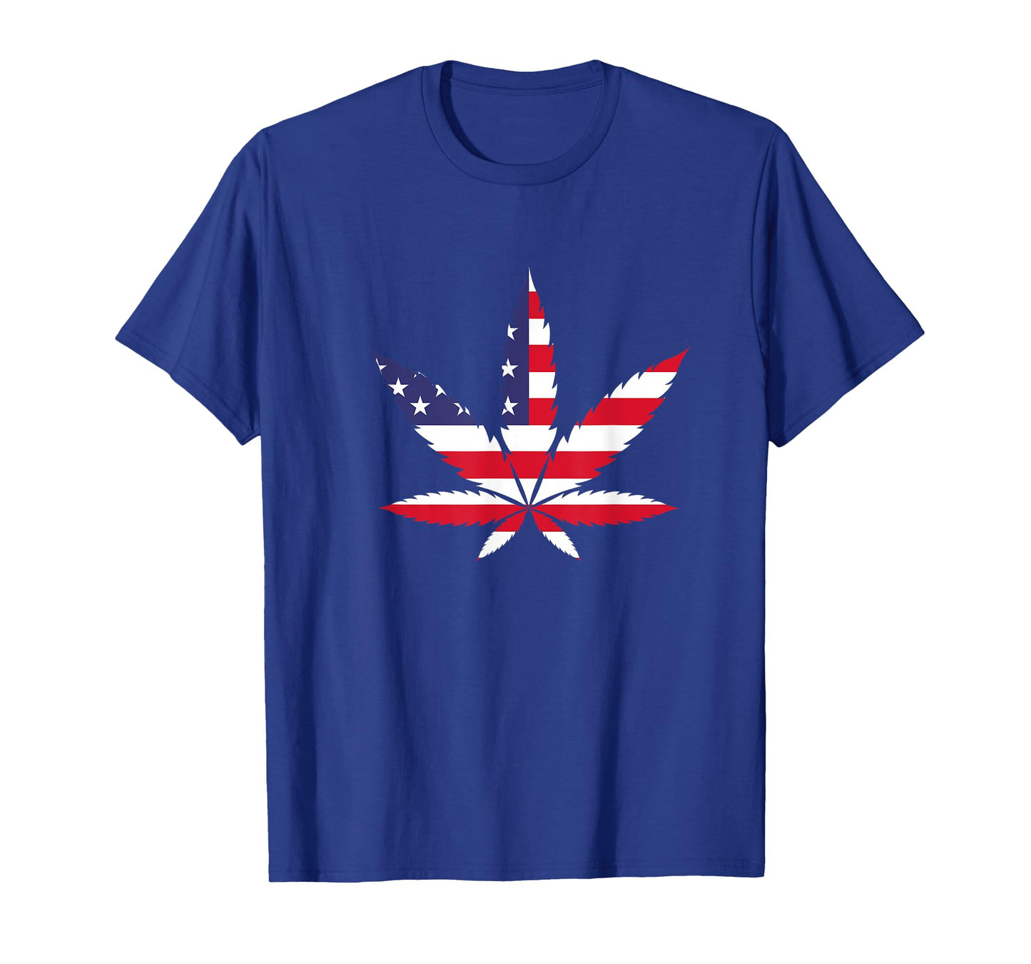 Marijuana USA Flag Weed Cannabis Smoker Pot Stoner Hemp 420 T-Shirt for Women Men