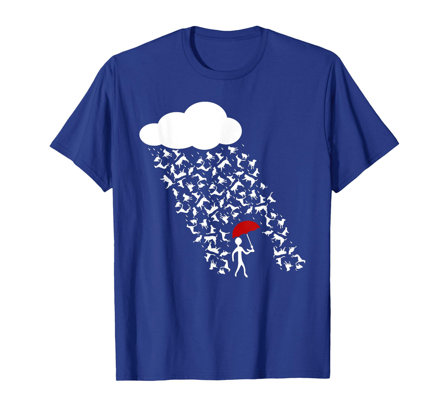 It's Raining Cats and Dogs | Cute Funny Canine Feline Lover T-Shirt for Men Women Girls Kids