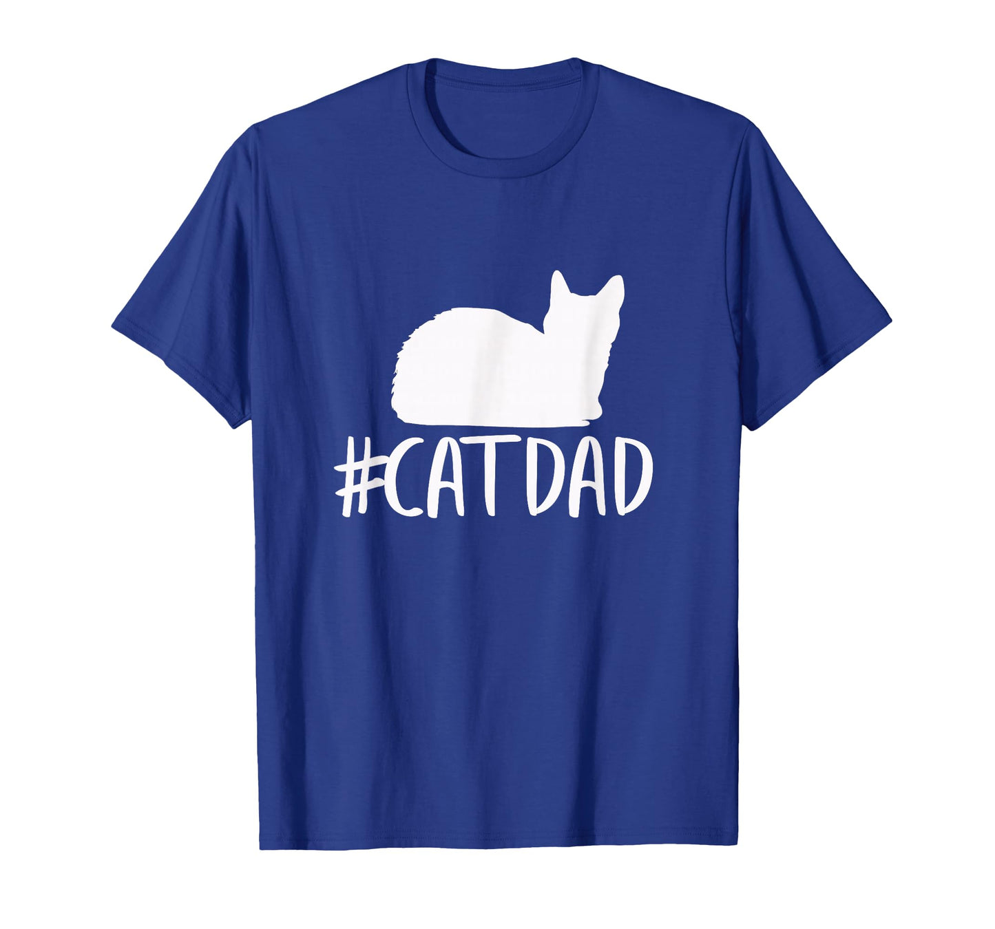 #CatDad Shirt - Funny Hashtag Cat Dad Shirt T-Shirt