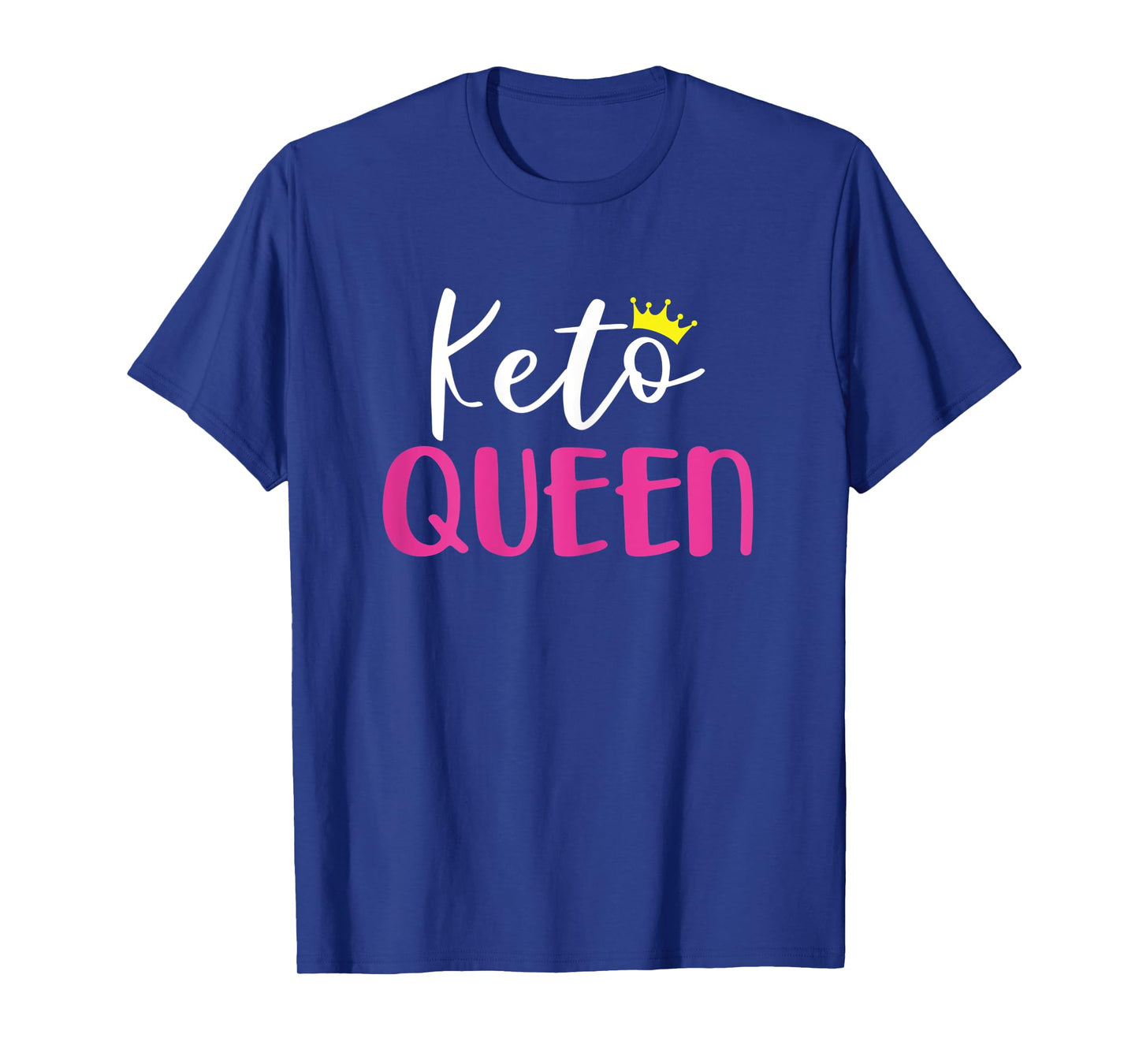 Womens Keto Queen Shirt With Crown Funny Ketosis Diet Tee T-Shirt