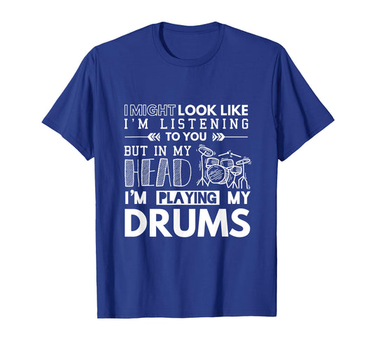 Drummer Musician Percussion Drums T-Shirt