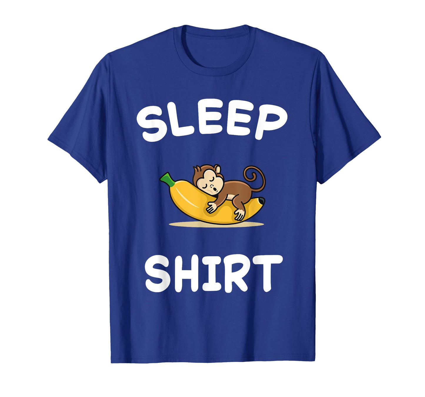 Banana Monkey Monkeys Sleeping Sleep Pajama Nightgown T-Shirt