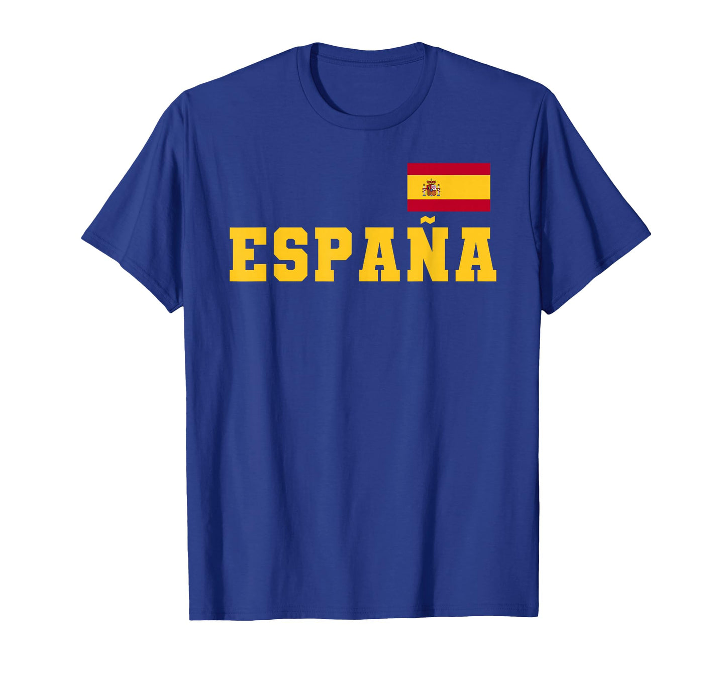 España Spain Flag Clean Patriotic Country Support Sport Gift T-Shirt