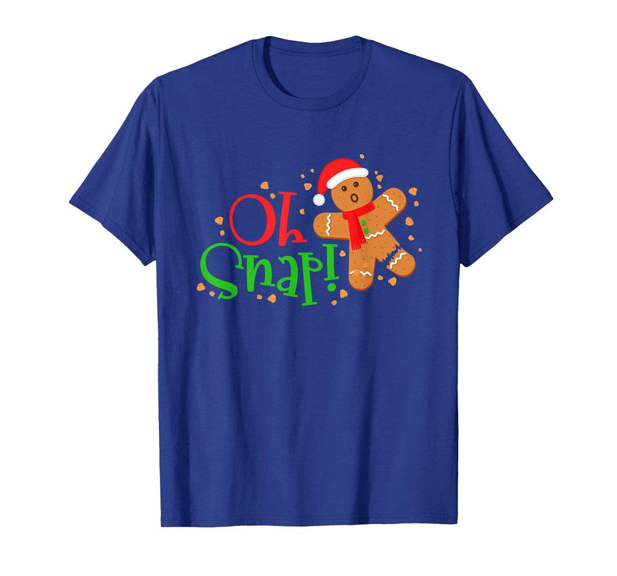 Gingerbread Christmas Oh Snap! Baking Baker Holiday T-Shirt