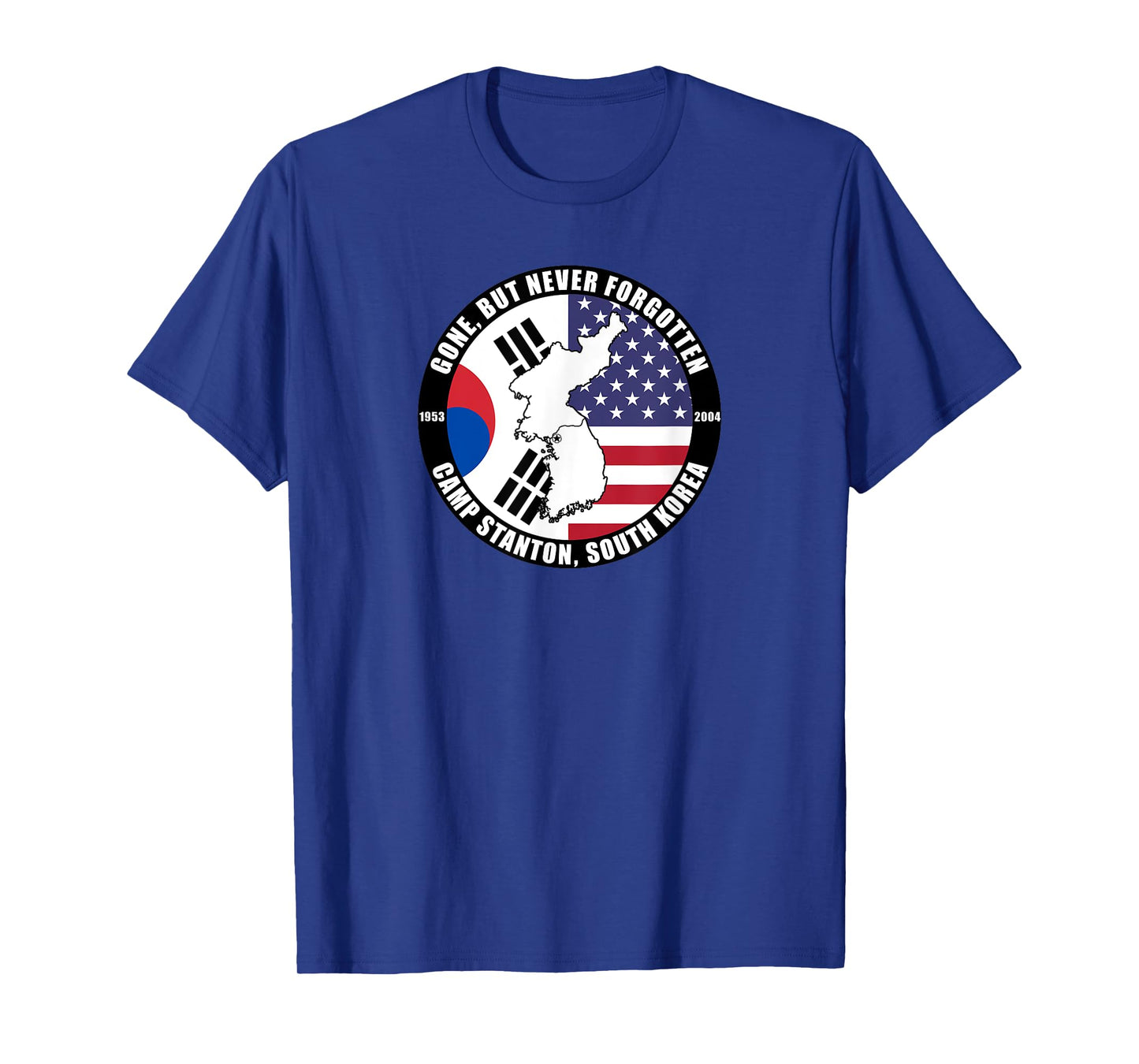 Gone But Never Forgotten Camp Stanton South Korea Veteran T-Shirt