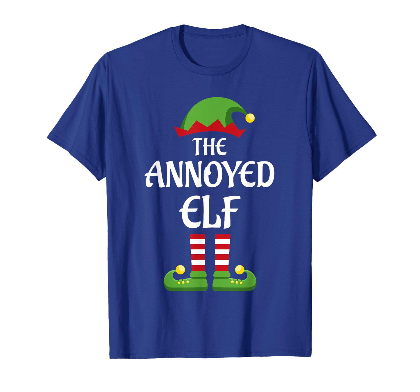 Annoyed Elf Family Matching Group Christmas T-Shirt