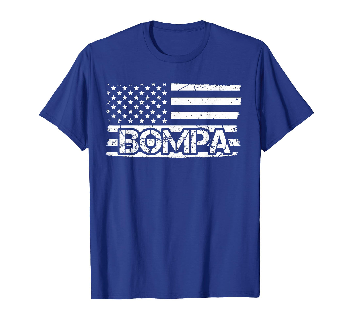 Bompa American Flag Father's Day Grandpa Gift T-Shirt