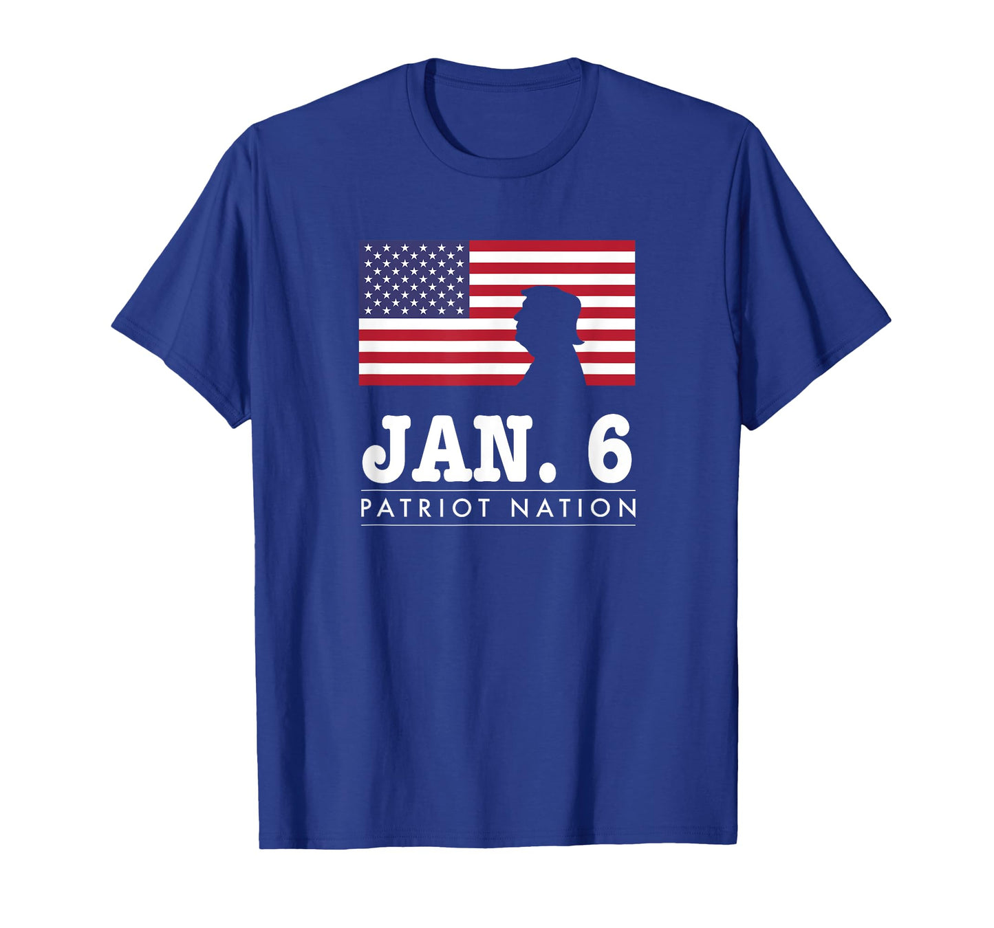 Patriotic Trump American Salute January Jan 6 Patriot Nation T-Shirt