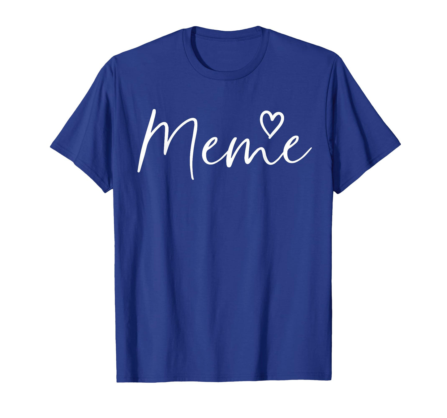 Meme Gifts for Women Grandma Heart Mother's Day Meme T-Shirt