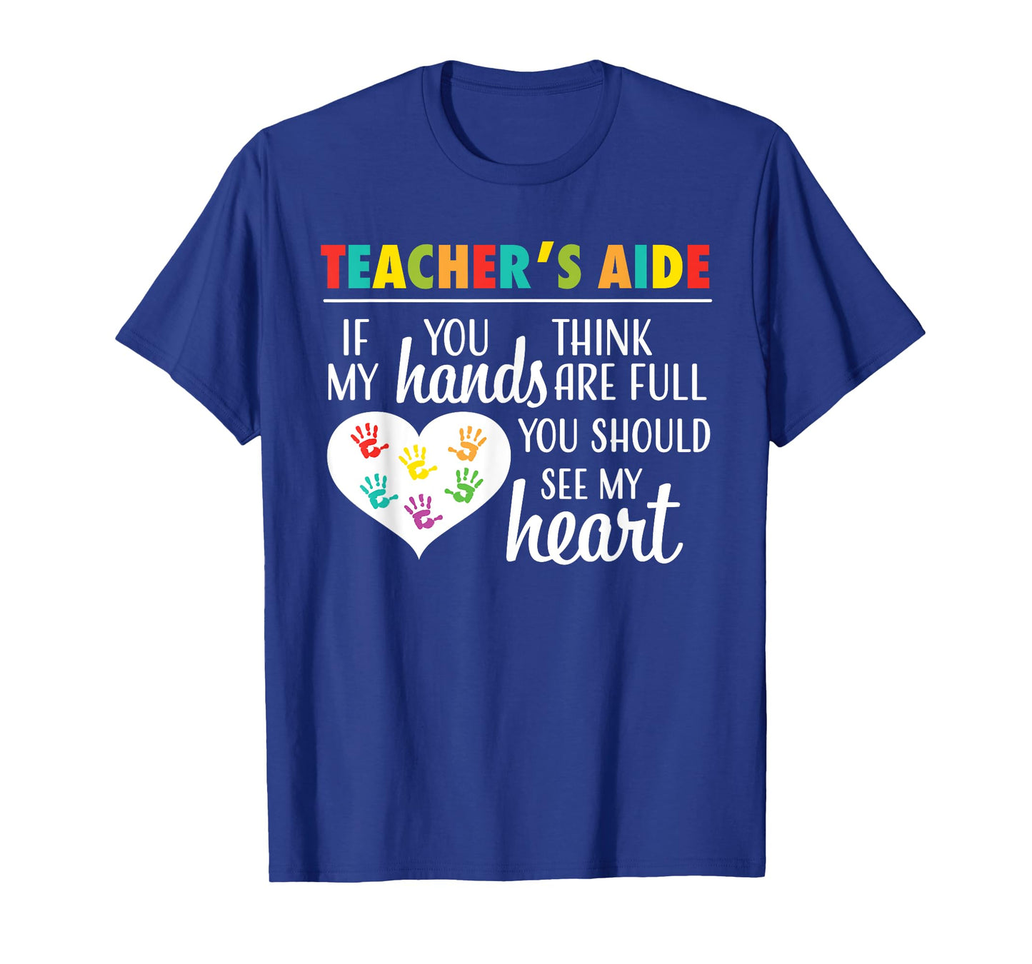 Teacher Aide Appreciation Cute Heart Tee for Women T-Shirt